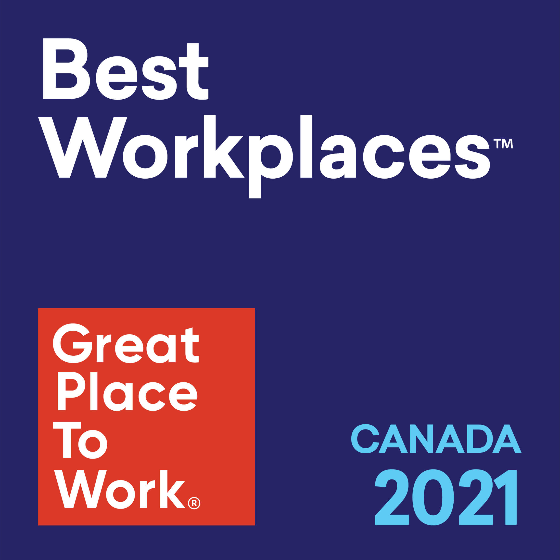 Best workplace 2021 award