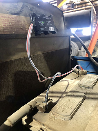 MachineMax sensors on farm equipment