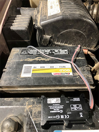 MachineMax sensors on farm equipment