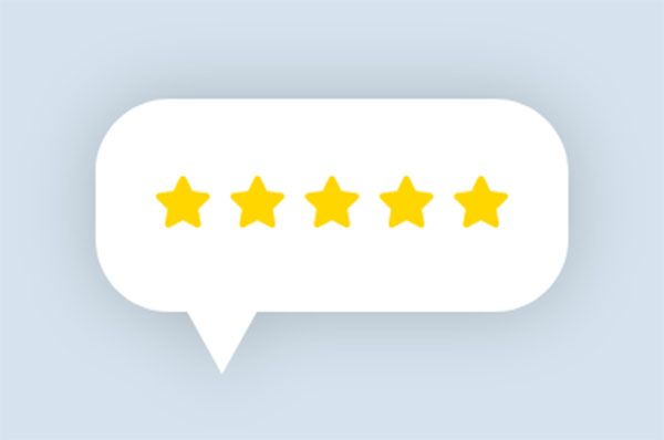 review thought bubble