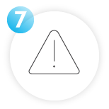 caution sign icon