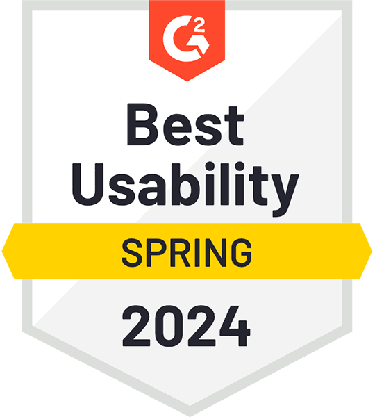 G2 Best usability spring 2024