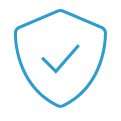 Shield with a check mark