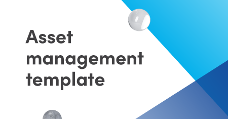 Asset management template graphic