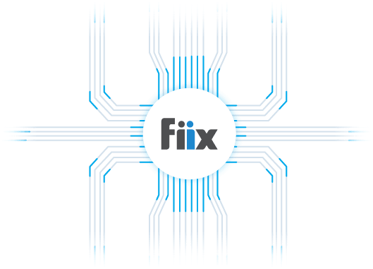 Fiix logo with wires
