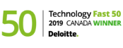 Deloitte Technology Fast 50 2019 winner