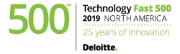 Deloitte Technology Fast 500 2019 award