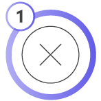 icon of a cross symbol