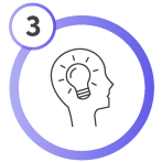 icon of a head and lightbulb