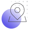 icon of a pin