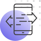 cell phone graphic