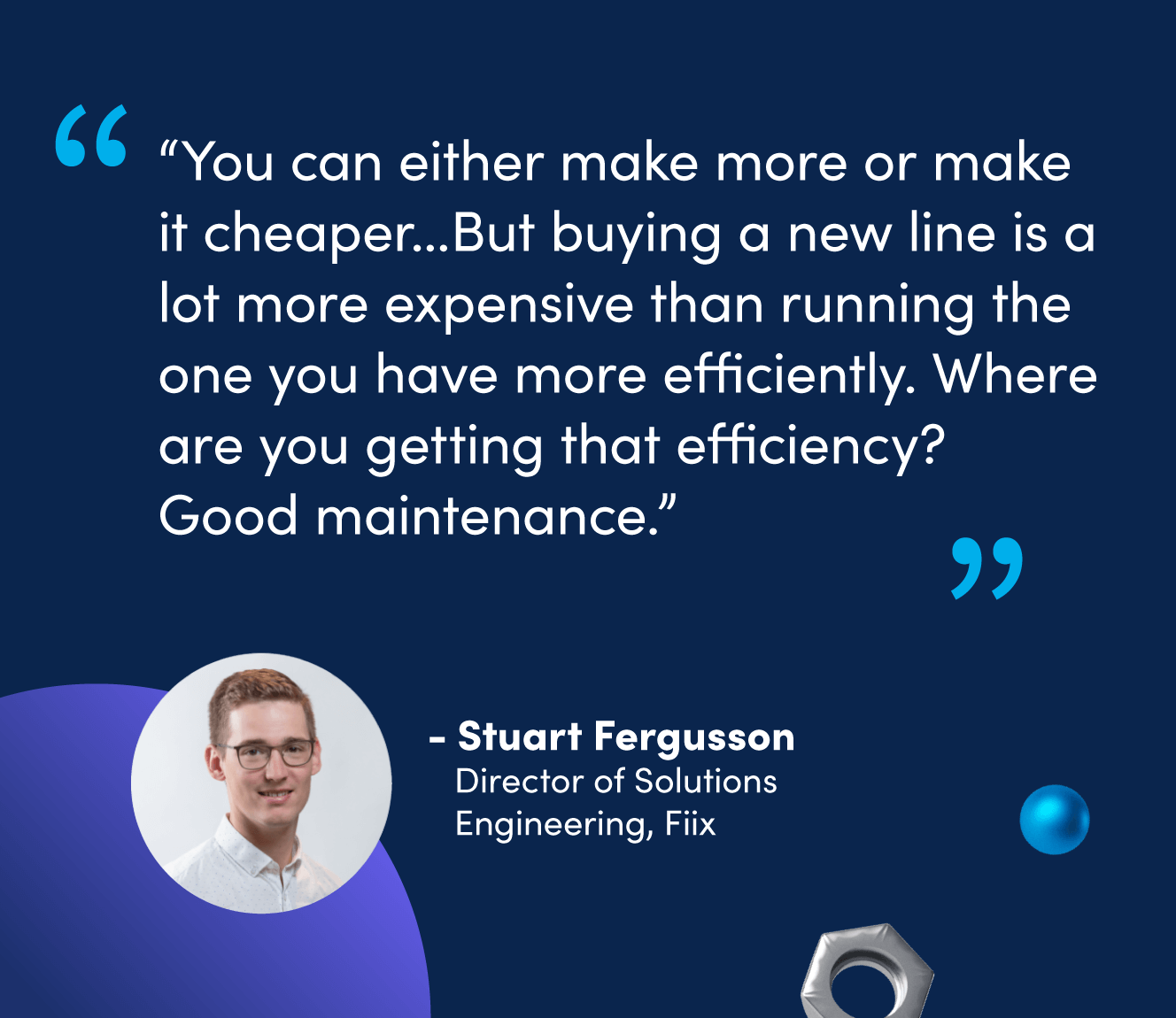 Stewart Fergusson quote